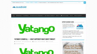 Yatango's downfall - what happened? What about Yomojo? - Ausdroid