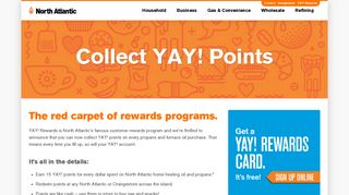 North Atlantic » Collect YAY! Points on Furnace Oil & Propane