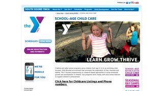 School-Age Child Care - South Sound YMCA