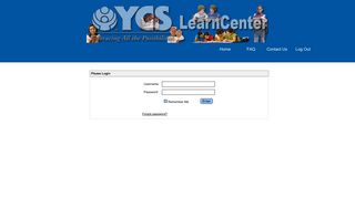 Login for YCS LearnCenter LearnCenter