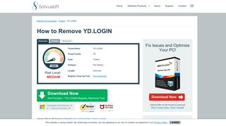 How To Remove YD.LOGIN (Instructions) - Solvusoft