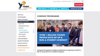 Young Enterprise- Company programme