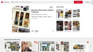 Jostens Yearbook Avenue: Login Page | education | Pinterest ...