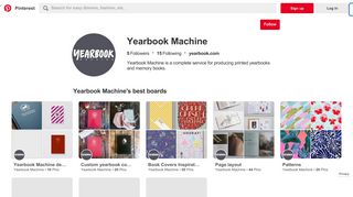 Yearbook Machine (yearbookmachine) on Pinterest