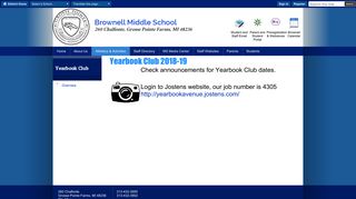Yearbook Club / Overview - Grosse Pointe Public Schools