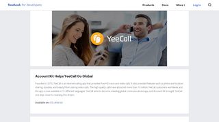 YeeCall - Success Story - Facebook for Developers