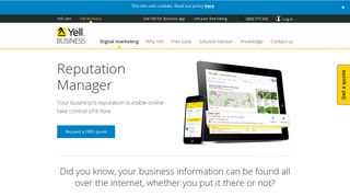 Online Reputation Manager from Yell - Yell Business