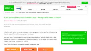 Yubo formerly Yellow social media app – what ... - Internet Matters