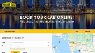Yellow Cab Vancouver Taxi Service – Airport Taxi Vancouver