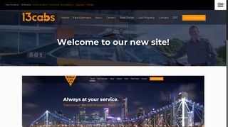 Welcome to our new site! - Yellow Cabs Brisbane