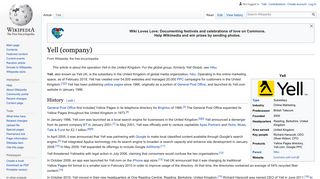 Yell (company) - Wikipedia