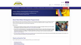 About Yellow Ribbon Reintegration Program events – Pre ...