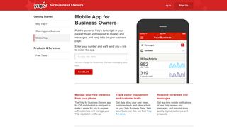 Mobile App | Yelp for Business Owners