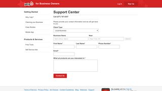 Support Center | Yelp for Business Owners