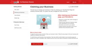 Claiming your Business | Yelp for Business Owners
