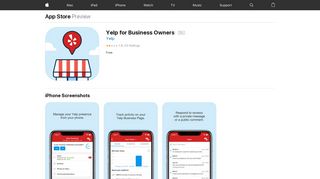Yelp for Business Owners on the App Store - iTunes - Apple