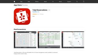 Yelp Reservations on the App Store - iTunes - Apple