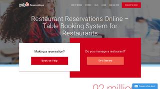 Yelp Reservations: Restaurant Reservations Online - Table Booking ...