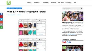 FREE $35 + FREE Shipping on Yerdle! - Simple Coupon Deals