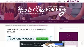 $35 Yerdle Dollars (sign up!) | How to Shop For Free with Kathy Spencer
