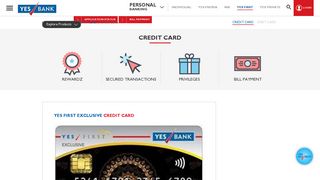Credit Cards from YES BANK