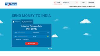 YES REMIT: Easy, Fast and Secured way to Transfer Money to India