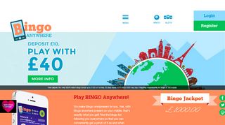 Online Bingo | Bingo Online at Bingo Anywhere | Free Bingo