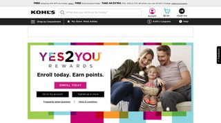 Sign Up for the Yes2You Rewards Program | Kohl's