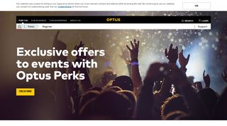 Get Benefits & Rewards - Optus Perks