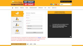 Motilal Oswal AMC – Online MF & PMS | Login & Registration