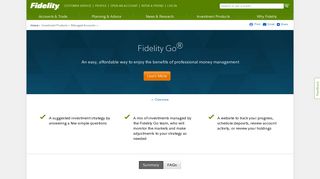 Fidelity Go - Fidelity Investments