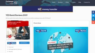 YES Remit Reviews - Exchange Rate IQ