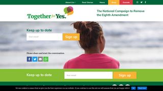 Sign Up - Together For Yes