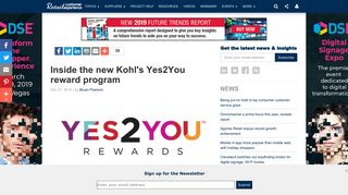 Inside the new Kohl's Yes2You reward program | Retail Customer ...