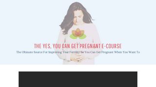 The Yes, You Can Get Pregnant E-Course - Aimee Raupp