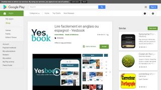Lire facilement en anglais ou espagnol - Yesbook - Apps on Google Play