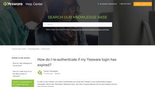How do I re-authenticate if my Yesware login has expired? – Yesware ...