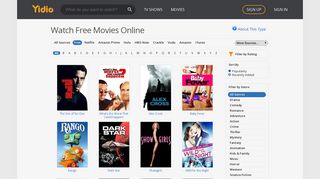 Watch Free Movies Online - Full Movies - Yidio