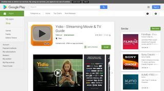 Yidio: TV Show & Movie Guide - Apps on Google Play