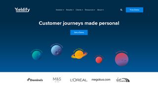 Yieldify - Customer Journey Tools | Website Personalization