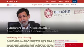 Young India Fellowship Postgraduate Diploma Programme in Liberal ...