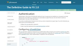 Security: Authentication | The Definitive Guide to Yii 2.0 | Yii PHP ...