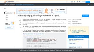 Yii2 step-by-step guide on login from table in MySQL - Stack Overflow
