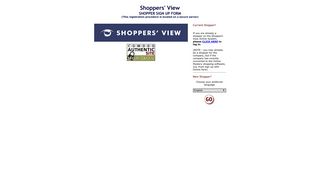Shoppers' View - Shopper Sign Up