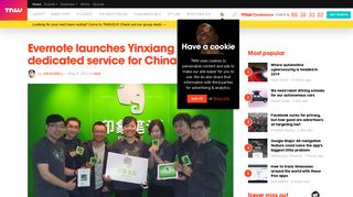 Evernote Launches a Dedicated Chinese Service: Yinxiang Biji - TNW