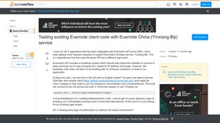Testing existing Evernote client code with Evernote China ...
