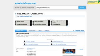 yise.ymcaatlanta.org at WI. YMCA of Metro Atlanta - Website Informer