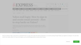 Yahoo mail login: How to sign in and create email account - How to ...