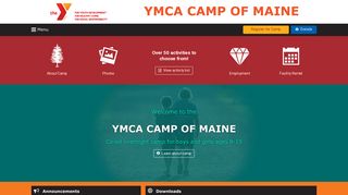 YMCA Camp of Maine | Summer Camp for Boys and Girls ages 8-15