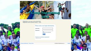YMCA Day Camps - Login
